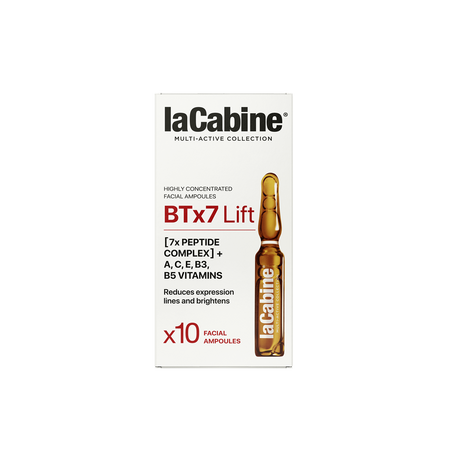 Fiole antirid cu efect de lifting BTx7 Lift Multi-active, 10 fiole x 2 ml, La Cabine 696242