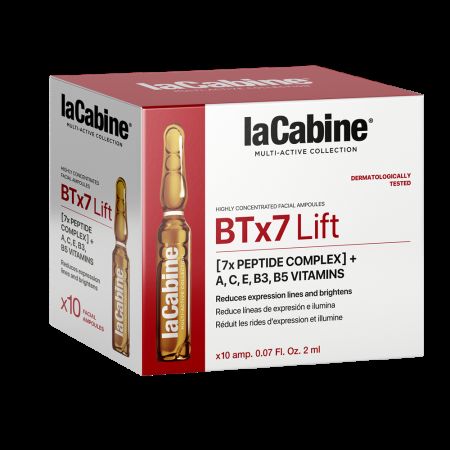 Fiole de fata pentru reducerea ridurilor BTx7 Lift Multi-active, 10 fiole x 2 ml, La Cabine 696240