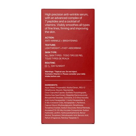 Ser de fata pentru reducerea ridurilor cu efect de lifting BTx7 Lift Multi-active, 30 ml, La Cabine 696271