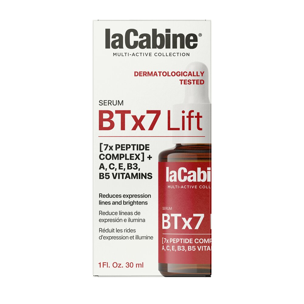 Ser de fata pentru reducerea ridurilor cu efect de lifting BTx7 Lift Multi-active, 30 ml, La Cabine