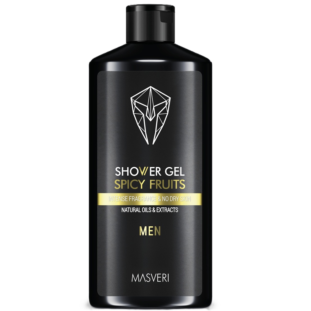 Gel de dus Spicy Fruits, 300 ml, Masveri