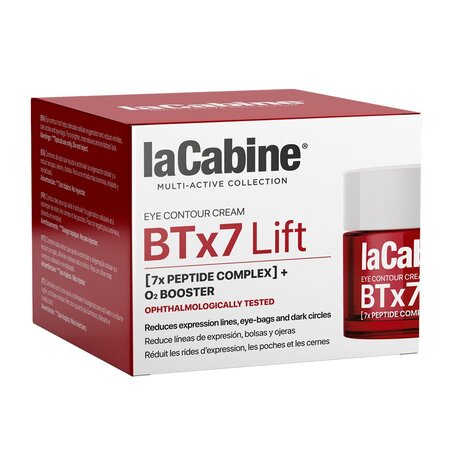 Crema pentru conturul ochilor cu efect de lifting si luminozitate BTx7 Lift Multi-active, 15 ml, La Cabine 696374