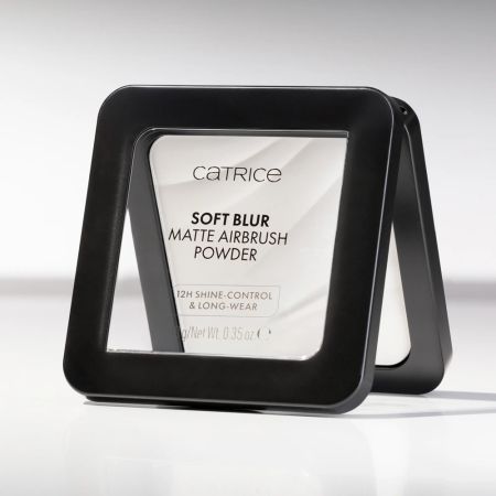 Pudra compacta 001N, Soft Blur Matte Airbrush Powder, 10g, Catrice 696535