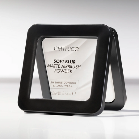 Pudra compacta 001N, Soft Blur Matte Airbrush Powder, 10g, Catrice 696535