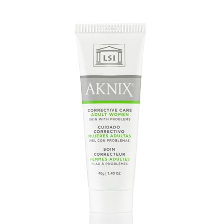Crema de fata corectoare anti-imperfectiuni Aknix Woman, 40 g, Life Science Investments
