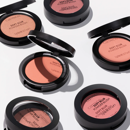 Fard de obraz mat 010 Lychee Lush, Soft Blur Powder Blush, 5g, Catrice 696630