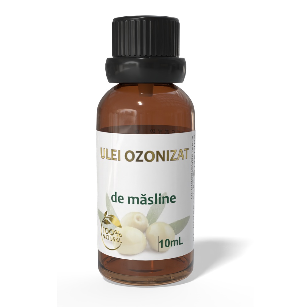 Ulei ozonizat de maslin OzonIQ, 10 ml, Aghoras