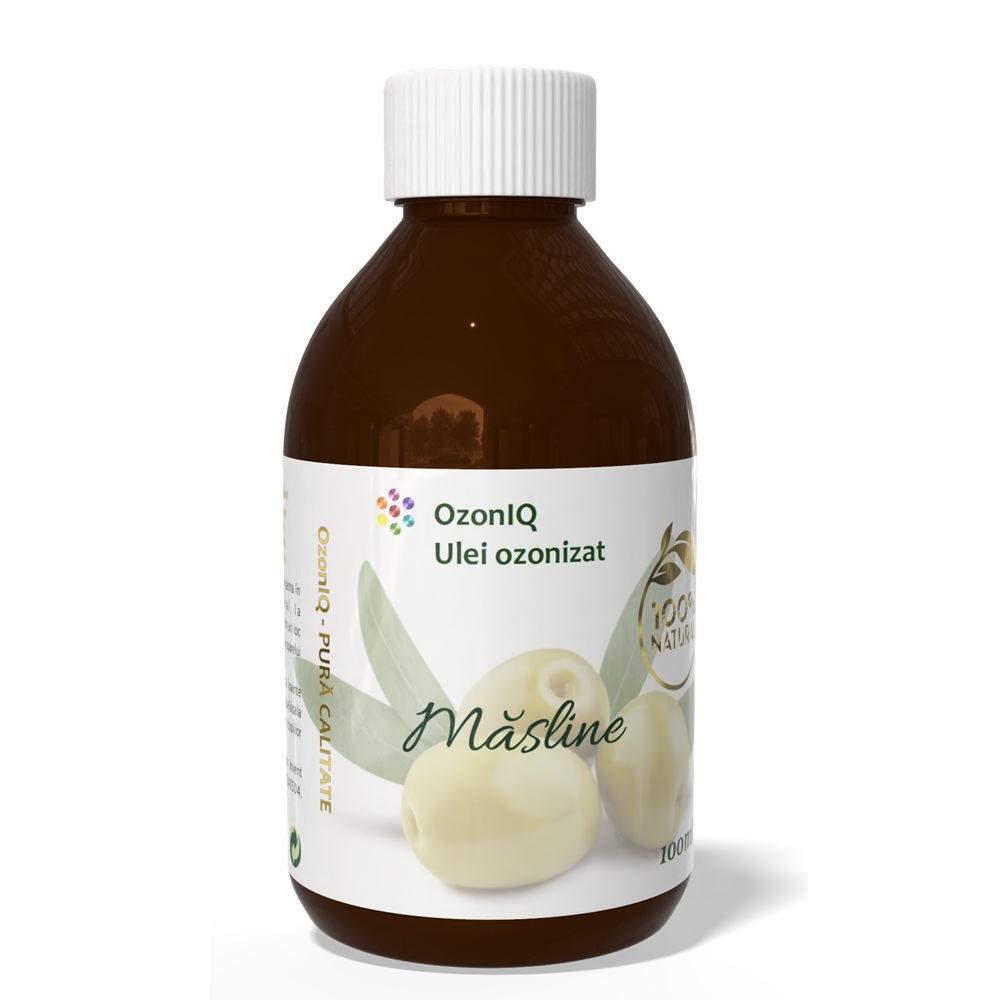 Ulei ozonizat de masline OzonIQ, 100 ml, Aghoras