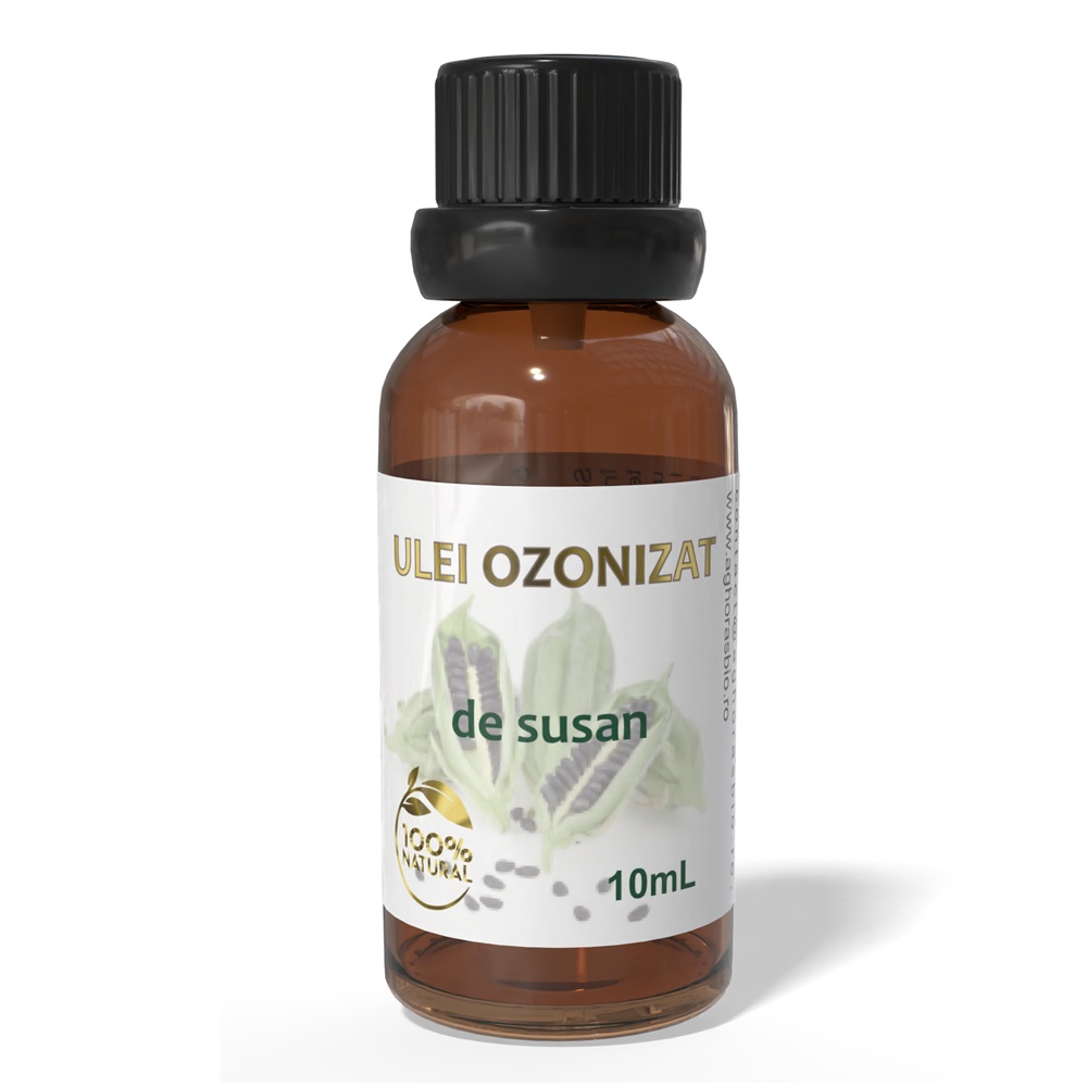 Ulei ozonizat de susan OzonIQ, 10 ml, Aghoras