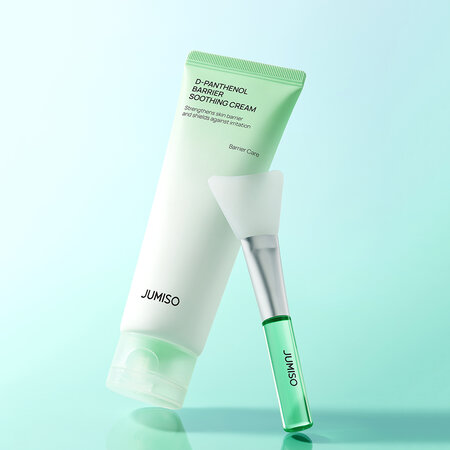 Set Crema calmanta si hidratanta D-Panthenol Barrier Soothing 80 ml + Pensula Jelly Mask 1 bucata, Jumiso 696737