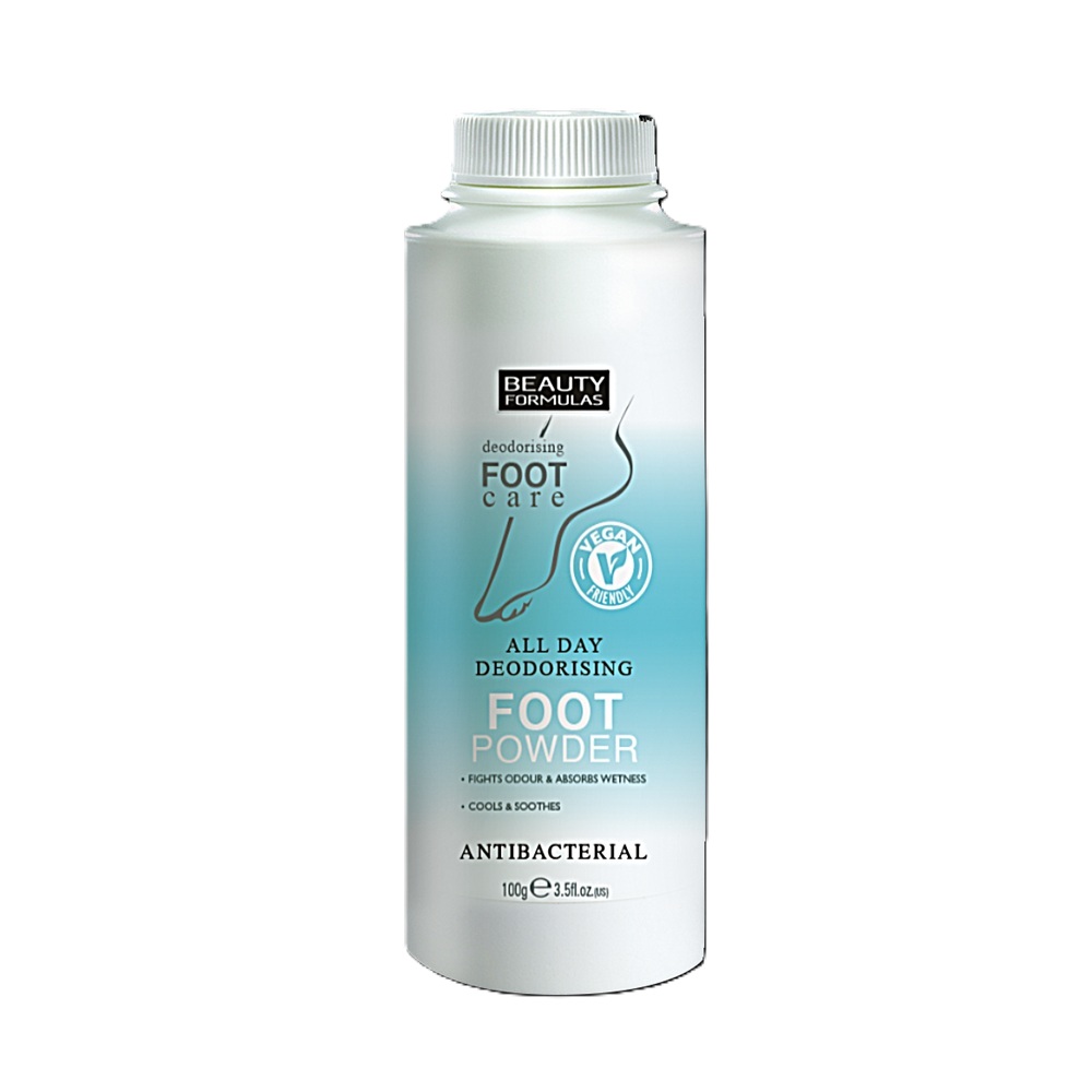 Pudra dezodorizanta pentru picioare, 100 g, Beauty Formulas