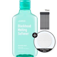 Set Lotiune cu acid succinic Blackhead Melting Softener 150 ml + Dischete din bumbac Perfect Fit 40 bucati + Betisoare din bumbac 10 bucati, Jumiso