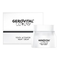 Crema de noapte activator de tinerete, 50 ml, Gerovital Luxury
