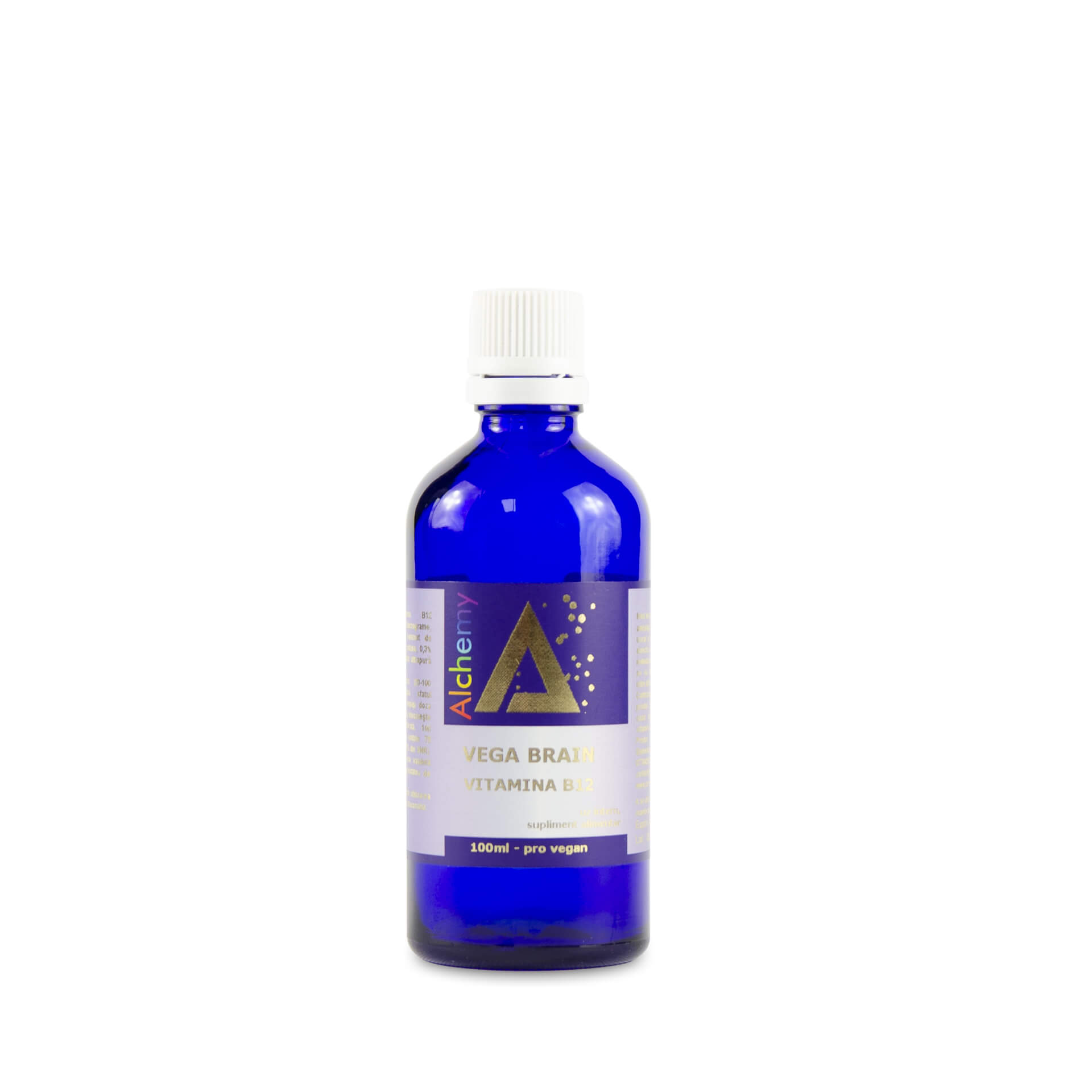 Vitamina B12 lichida Vega Brain Alchemy, 100 ml, Aghoras