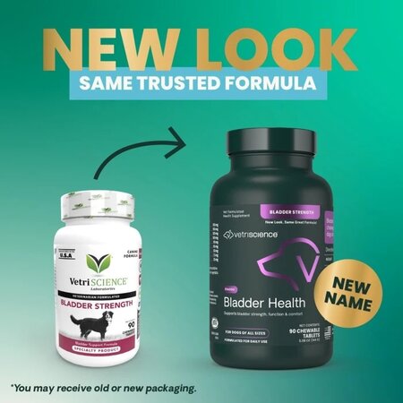 Supliment pentru functionarea normala a vezicii urinare la caini Bladder Strength Dogs, 45  tablete, Vetri Science 696848