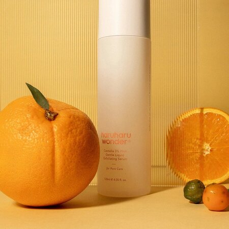 Ser de fata exfoliant cu 3% PHA si Centella, 120 ml, Haruharu Wonder 696851