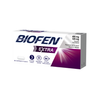 Biofen Extra, 400 mg/325mg, 20 comprimate filmate, Biofarm