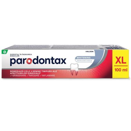 Pasta de dinti pentru albire Whitening Parodontax, 100 ml, Haleon