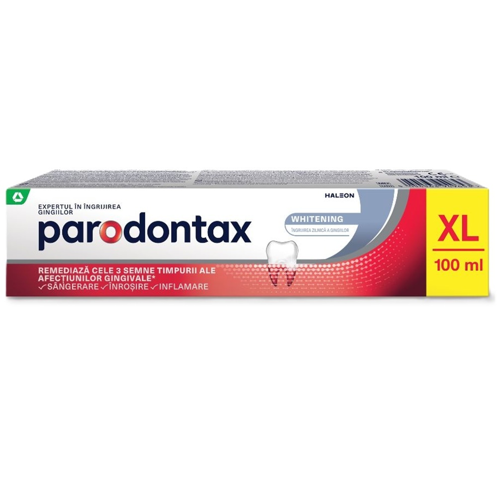 Pasta de dinti pentru albire Whitening Parodontax, 100 ml, Haleon