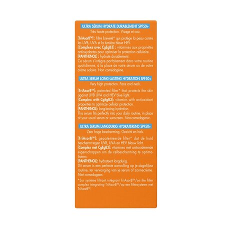 Ultra Serum de fata hidratant cu SPF 50+, 30 ml, Avene 697079