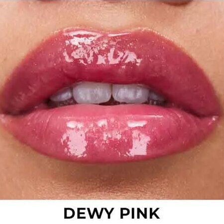 Luciu de buze cu peptide, acid hialuronic si vitamina E Peptide Serum Dewy Pink, 7 ml, Avon 697092