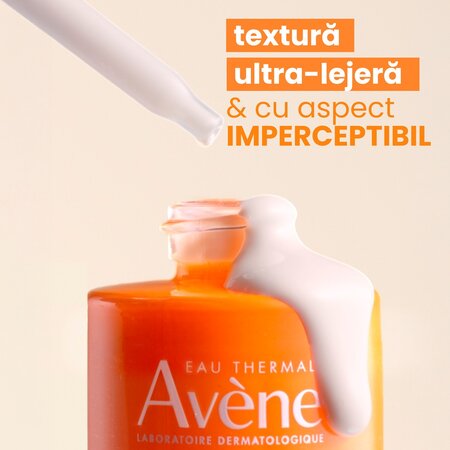 Ultra Serum cu efect de luminozitate si protectie solara SPF 50+, 30 ml, Avene 697103