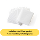 Protectie din hartie pentru colacul de WC, 15 bucati, Kidscenter 697134