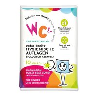 Protectie din hartie pentru colacul de WC, 10 bucati, Wucetky