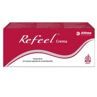 Crema vaginala Refeel, 30 ml+6 aplicatoare vaginale, Althea Life Science