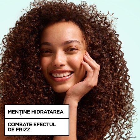 Crema de par fara clatire cu unt de shea si acid hialuronic Fructis Curls Method, 260 ml, Garnier 697272