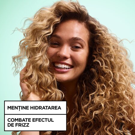 Crema de par fara clatire cu unt de shea si acid hialuronic Fructis Curls Method, 260 ml, Garnier 697265