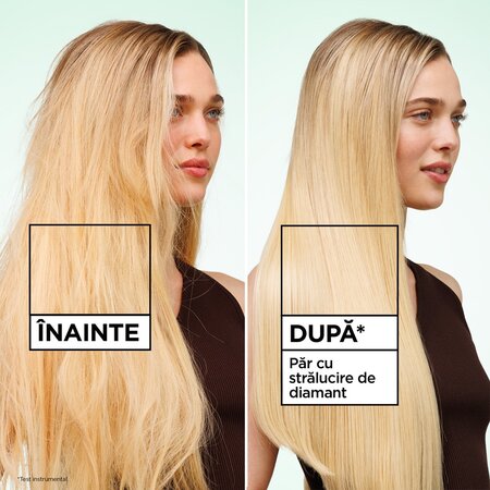 Spray cu protectie termica pentru stralucirea parului Fructis Diamond Sleek, 150 ml, Garnier 697741
