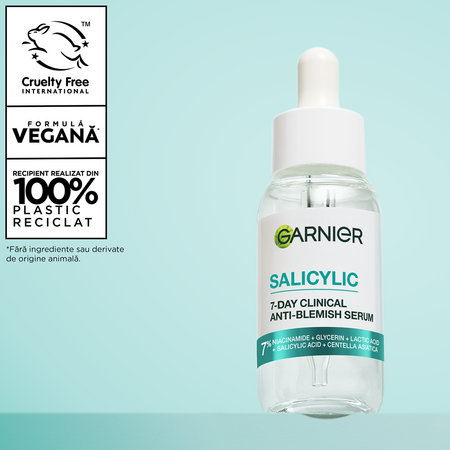 Serum anti-imperfectiuni cu acid salicilic Pure Active Salicylic, 30 ml, Garnier 697305