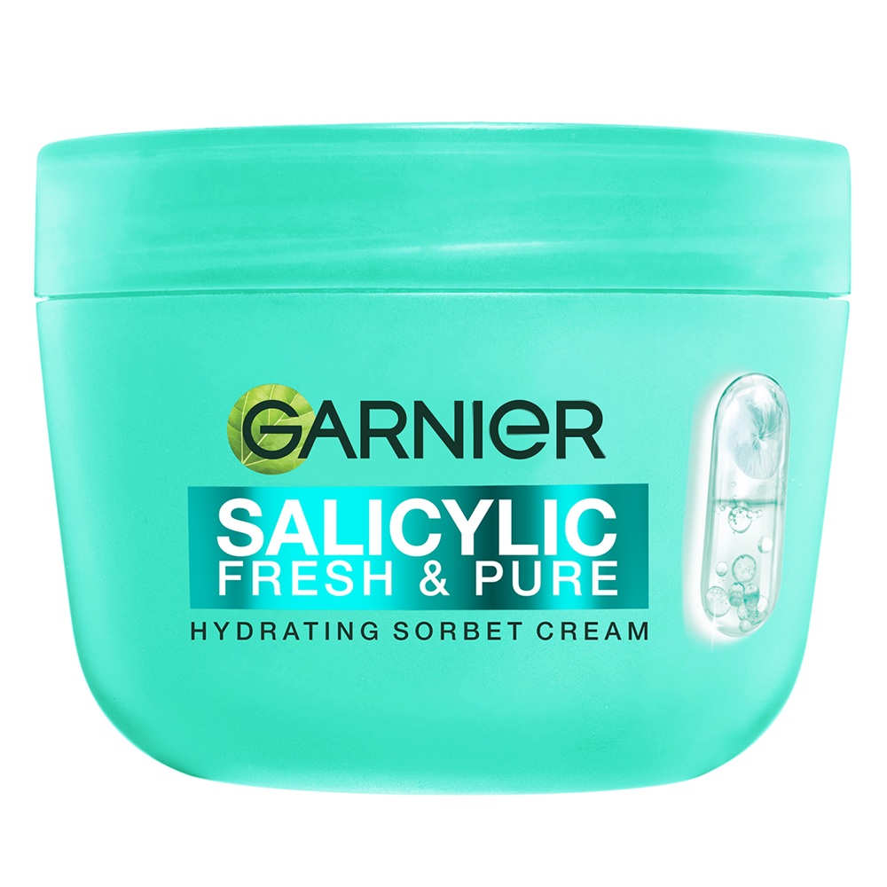 Crema hidratanta cu acid salicilic Salycilic Fresh & Pure, 85 ml, Garnier