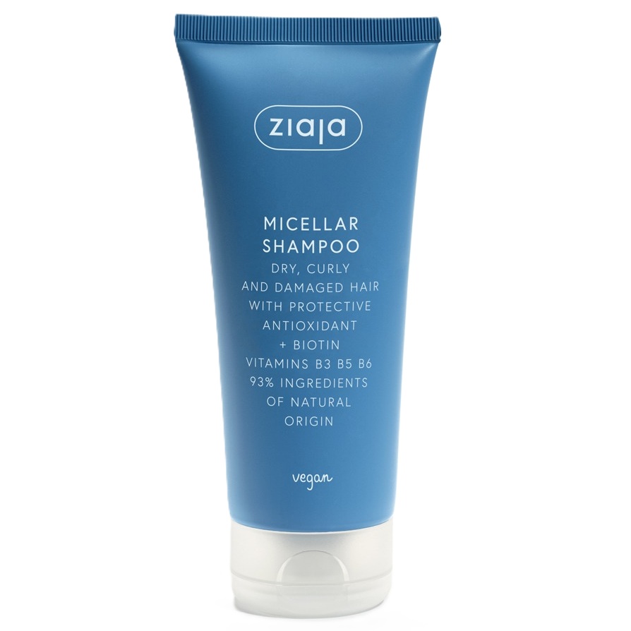 Sampon micelar antioxidant pentru par uscat, degradat si cret, 200 ml, Ziaja