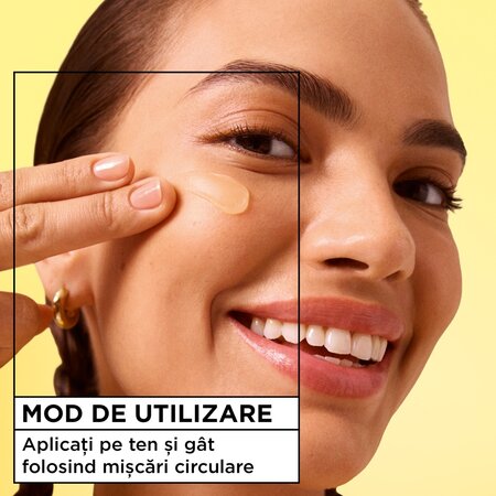 Crema hidratanta cu vitamina C Vitamin C Fresh & Bright, 85 ml, Garnier 697348