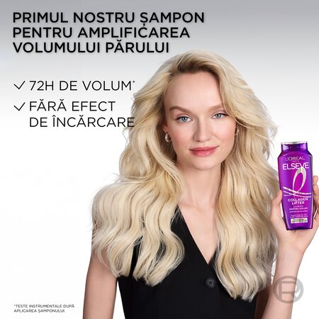 Sampon cu colagen pentru volum Collagen Lifter, 400 ml, Elseve 697375