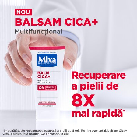 Balsam pentru pielea iritata si uscata Cica+, 150 ml, Mixa 697415
