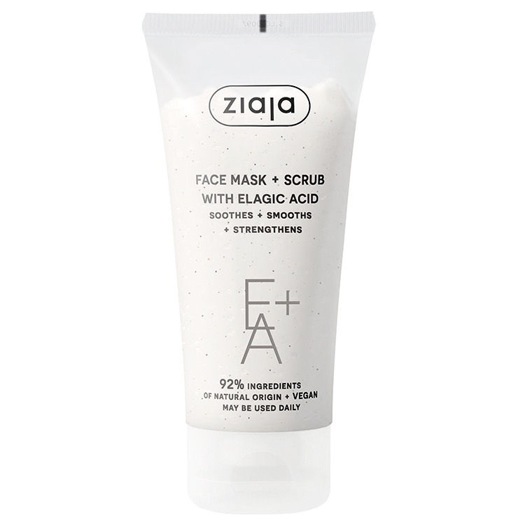 Masca exfolianta cu acid elagic pentru fata, 55 ml, Ziaja