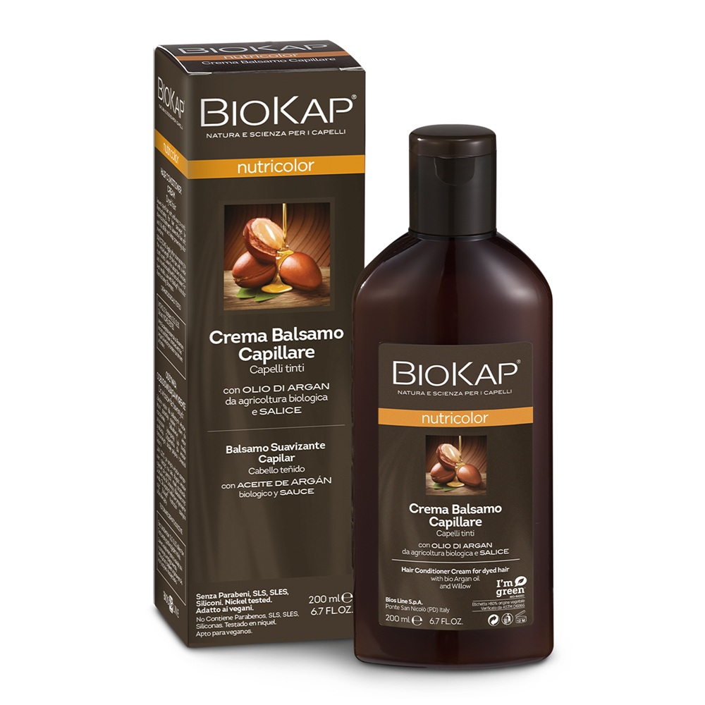 Balsam reparator pentru par vopsit Nutricolor, 200 ml, Biokap