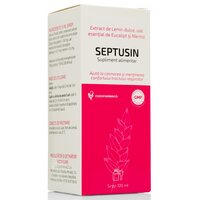 Sirop cu extract de lemn dulce, ulei esential de eucalipt si mentol Septusin, 100 ml, Eurofarmaco