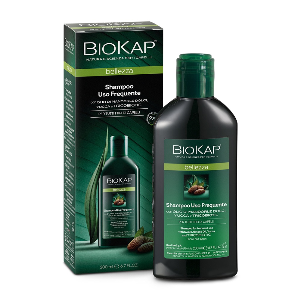 Sampon pentru utilizare frecventa Bellezza, 200 ml, Biokap