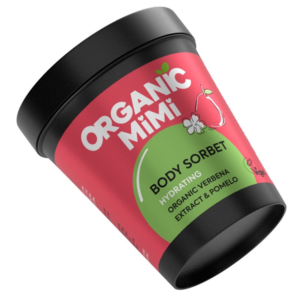 Sorbet de corp hidratant cu verbina si pomelo Body Sorbet, 200 ml, Organic Mimi