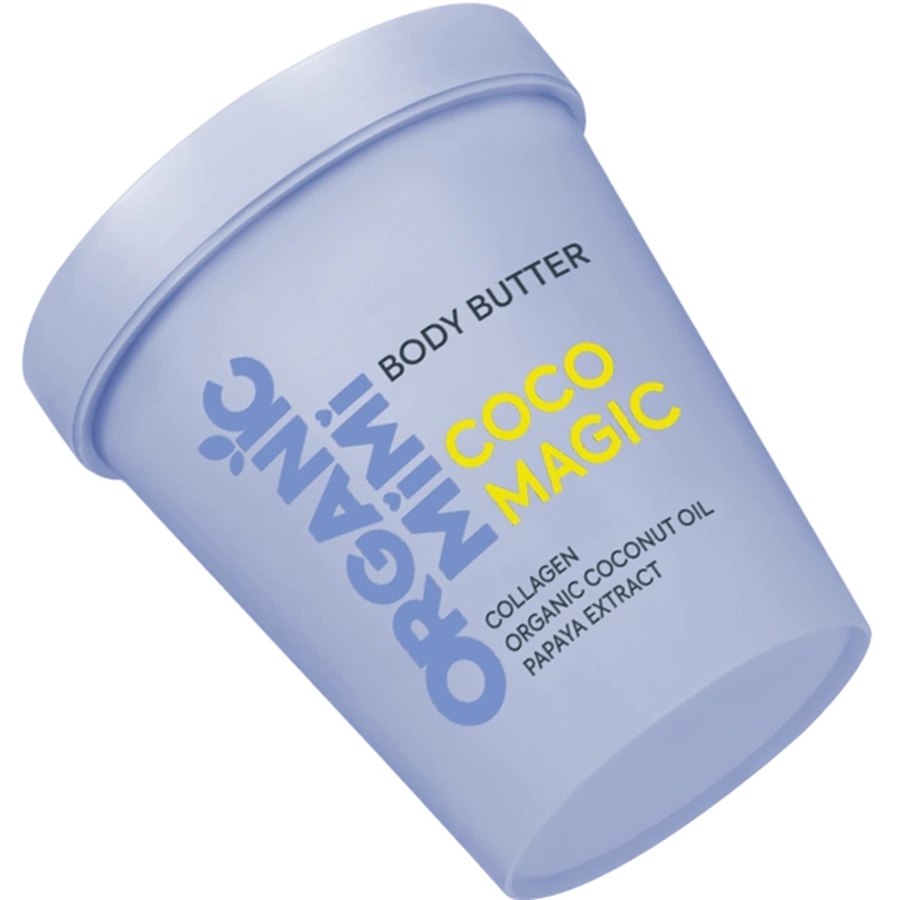 Unt de corp hidratant Coco Magic, 200 ml, Organic Mimi