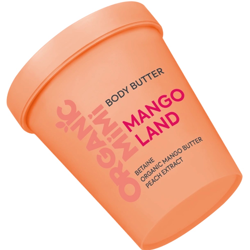Unt de corp catifelant Mango Land, 200 ml, Organic Mimi