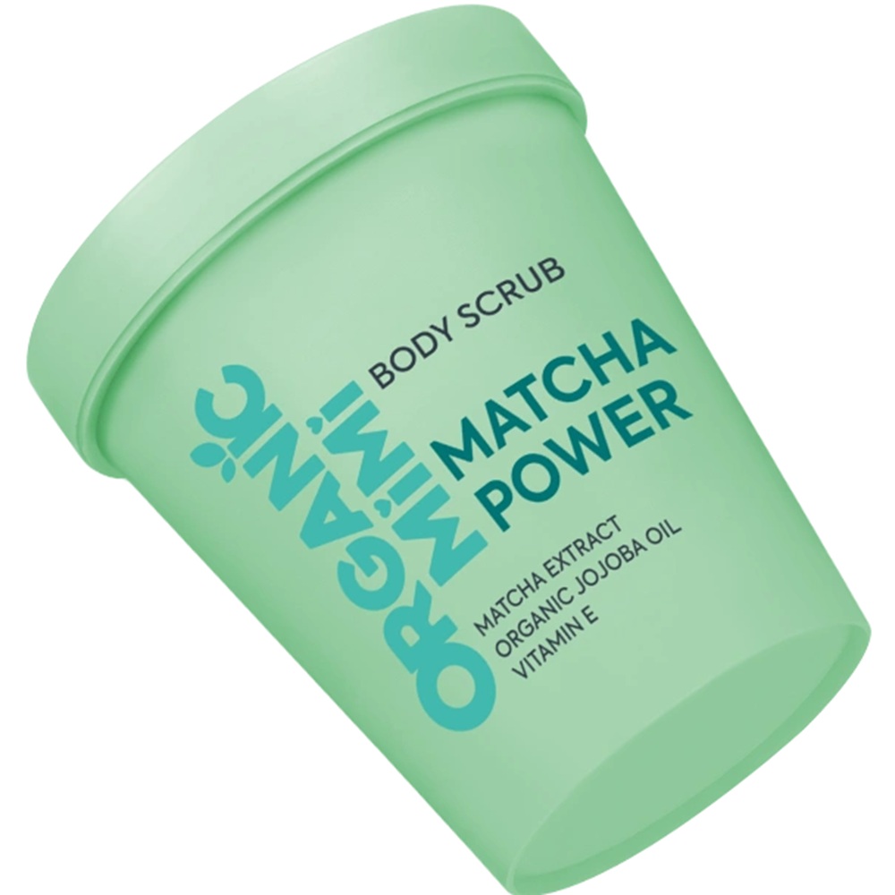 Scrub de corp Matcha Power, 250 g, Organic Mimi
