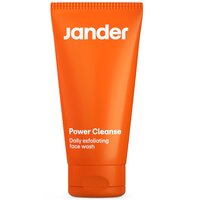 Gel exfoliant cu carbune activ pentru barbati Power Cleanse, 75 ml, Jander Skin
