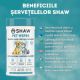 Servetele umede antiseptice cu clorhexidina pentru caini si pisici, 72 bucati, Shaw 698253