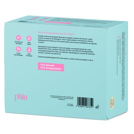 Prosoape faciale Glow Towels, XL, 30 bucati, Phin 698437