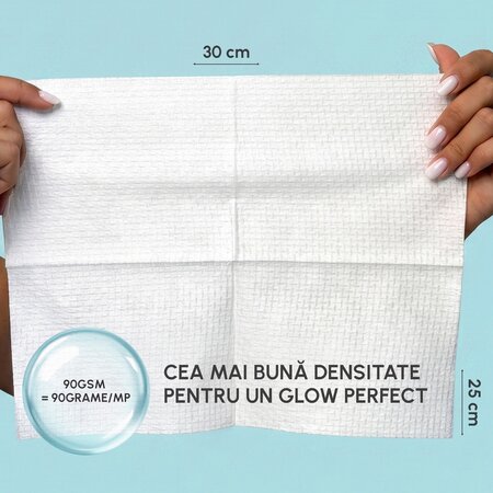 Prosoape faciale Glow Towels, XL, 30 bucati, Phin 746372